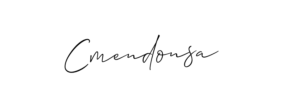 Best and Professional Signature Style for Cmendonsa. Allison_Script Best Signature Style Collection. Cmendonsa signature style 2 images and pictures png