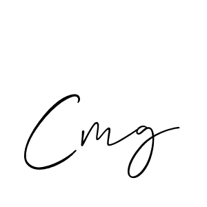 Use a signature maker to create a handwritten signature online. With this signature software, you can design (Allison_Script) your own signature for name Cmg. Cmg signature style 2 images and pictures png