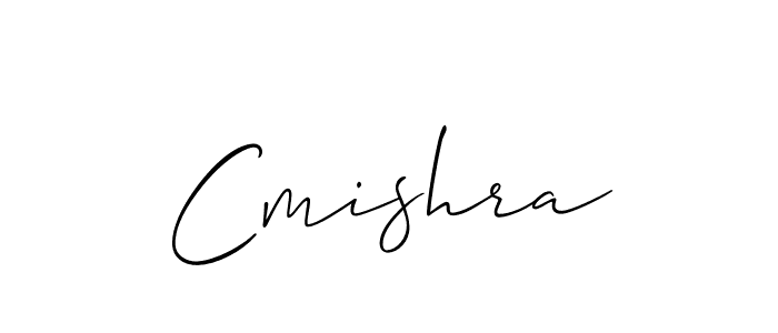 Allison_Script is a professional signature style that is perfect for those who want to add a touch of class to their signature. It is also a great choice for those who want to make their signature more unique. Get Cmishra name to fancy signature for free. Cmishra signature style 2 images and pictures png