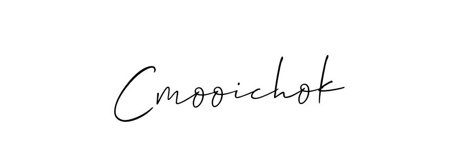 Make a beautiful signature design for name Cmooichok. Use this online signature maker to create a handwritten signature for free. Cmooichok signature style 2 images and pictures png