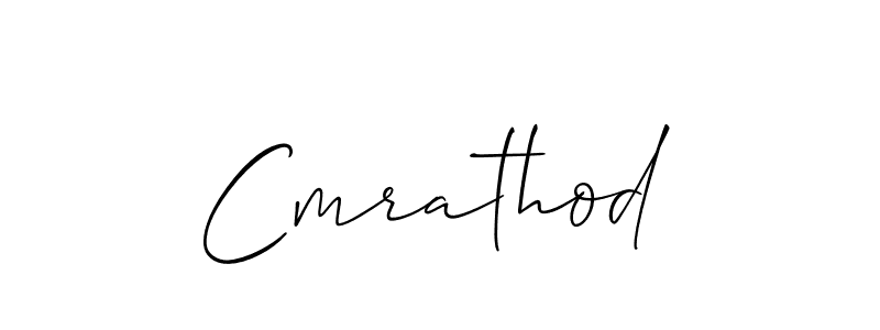 Also You can easily find your signature by using the search form. We will create Cmrathod name handwritten signature images for you free of cost using Allison_Script sign style. Cmrathod signature style 2 images and pictures png