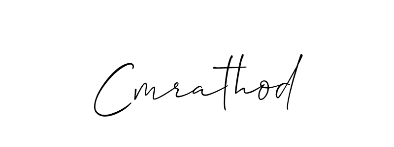 Also You can easily find your signature by using the search form. We will create Cmrathod name handwritten signature images for you free of cost using Allison_Script sign style. Cmrathod signature style 2 images and pictures png