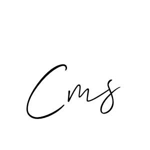 Best and Professional Signature Style for Cms. Allison_Script Best Signature Style Collection. Cms signature style 2 images and pictures png