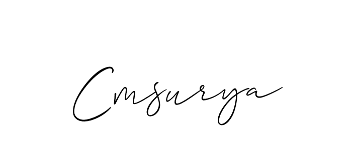 Check out images of Autograph of Cmsurya name. Actor Cmsurya Signature Style. Allison_Script is a professional sign style online. Cmsurya signature style 2 images and pictures png