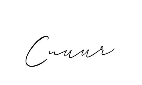 Cnuur stylish signature style. Best Handwritten Sign (Allison_Script) for my name. Handwritten Signature Collection Ideas for my name Cnuur. Cnuur signature style 2 images and pictures png