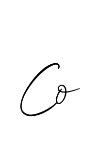 Also You can easily find your signature by using the search form. We will create Co name handwritten signature images for you free of cost using Allison_Script sign style. Co signature style 2 images and pictures png
