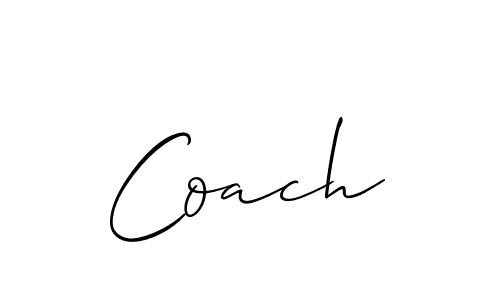 This is the best signature style for the Coach name. Also you like these signature font (Allison_Script). Mix name signature. Coach signature style 2 images and pictures png