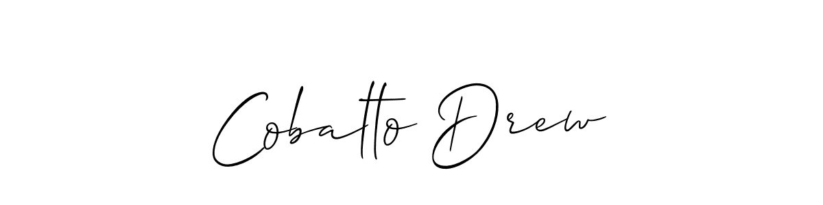 Once you've used our free online signature maker to create your best signature Allison_Script style, it's time to enjoy all of the benefits that Cobalto Drew name signing documents. Cobalto Drew signature style 2 images and pictures png