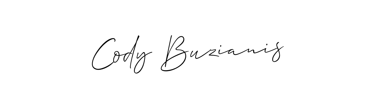 Similarly Allison_Script is the best handwritten signature design. Signature creator online .You can use it as an online autograph creator for name Cody Buzianis. Cody Buzianis signature style 2 images and pictures png