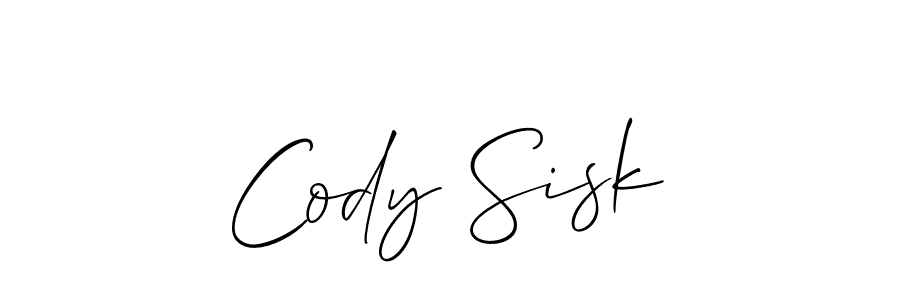 if you are searching for the best signature style for your name Cody Sisk. so please give up your signature search. here we have designed multiple signature styles  using Allison_Script. Cody Sisk signature style 2 images and pictures png