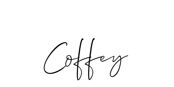 How to Draw Coffey signature style? Allison_Script is a latest design signature styles for name Coffey. Coffey signature style 2 images and pictures png