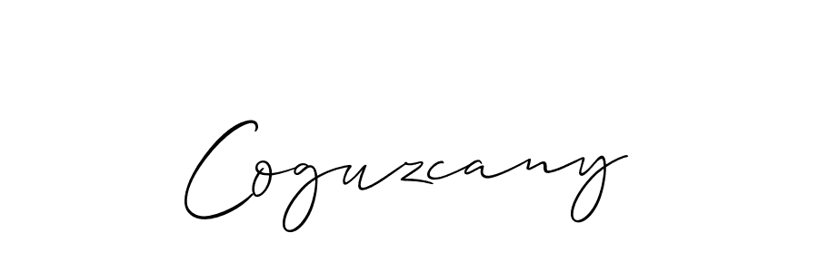 Best and Professional Signature Style for Coguzcany. Allison_Script Best Signature Style Collection. Coguzcany signature style 2 images and pictures png