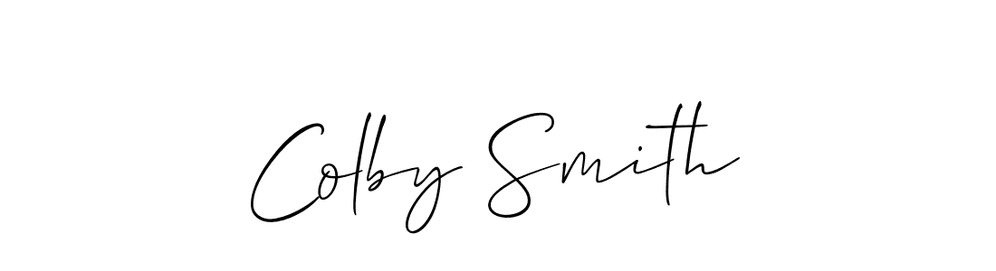 Once you've used our free online signature maker to create your best signature Allison_Script style, it's time to enjoy all of the benefits that Colby Smith name signing documents. Colby Smith signature style 2 images and pictures png