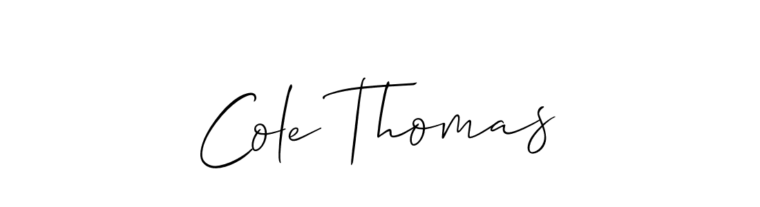 Best and Professional Signature Style for Cole Thomas. Allison_Script Best Signature Style Collection. Cole Thomas signature style 2 images and pictures png