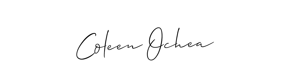 Here are the top 10 professional signature styles for the name Coleen Ochea. These are the best autograph styles you can use for your name. Coleen Ochea signature style 2 images and pictures png