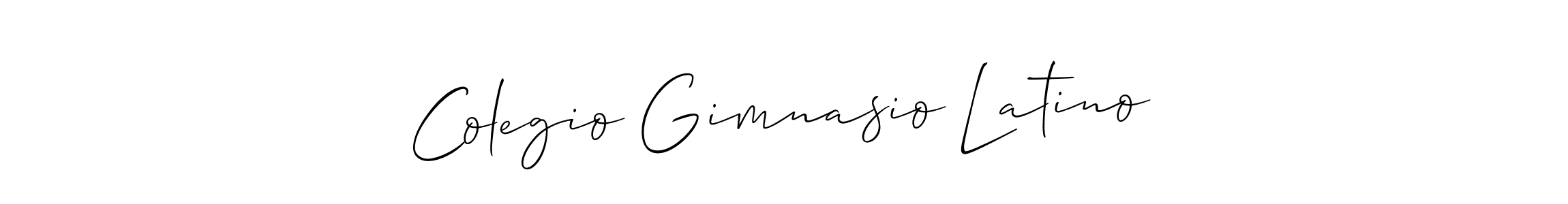 Check out images of Autograph of Colegio Gimnasio Latino name. Actor Colegio Gimnasio Latino Signature Style. Allison_Script is a professional sign style online. Colegio Gimnasio Latino signature style 2 images and pictures png