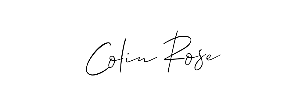 Also You can easily find your signature by using the search form. We will create Colin Rose name handwritten signature images for you free of cost using Allison_Script sign style. Colin Rose signature style 2 images and pictures png