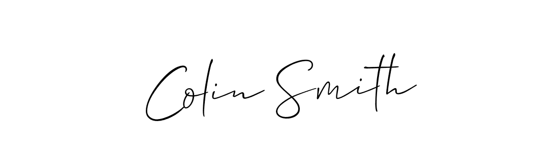 Best and Professional Signature Style for Colin Smith. Allison_Script Best Signature Style Collection. Colin Smith signature style 2 images and pictures png