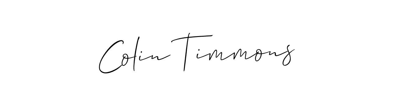 Make a beautiful signature design for name Colin Timmons. Use this online signature maker to create a handwritten signature for free. Colin Timmons signature style 2 images and pictures png