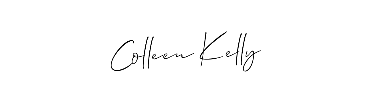 How to make Colleen Kelly signature? Allison_Script is a professional autograph style. Create handwritten signature for Colleen Kelly name. Colleen Kelly signature style 2 images and pictures png