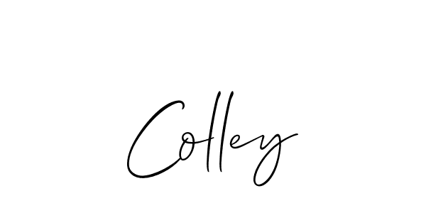 How to Draw Colley signature style? Allison_Script is a latest design signature styles for name Colley. Colley signature style 2 images and pictures png