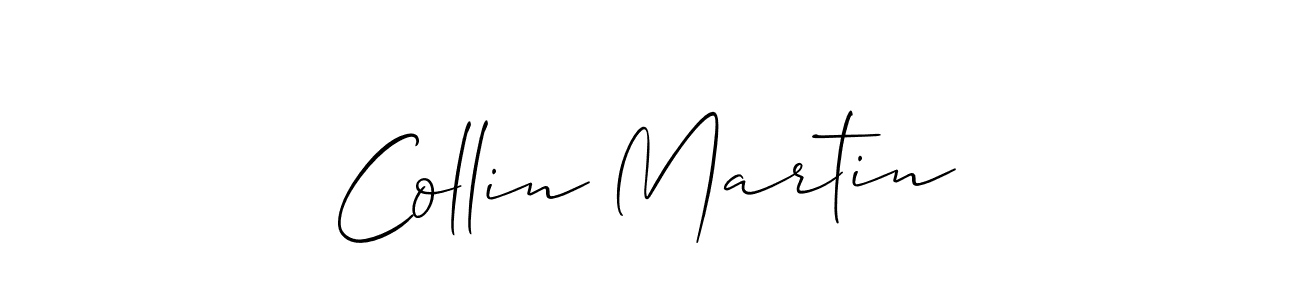 Make a beautiful signature design for name Collin Martin. With this signature (Allison_Script) style, you can create a handwritten signature for free. Collin Martin signature style 2 images and pictures png