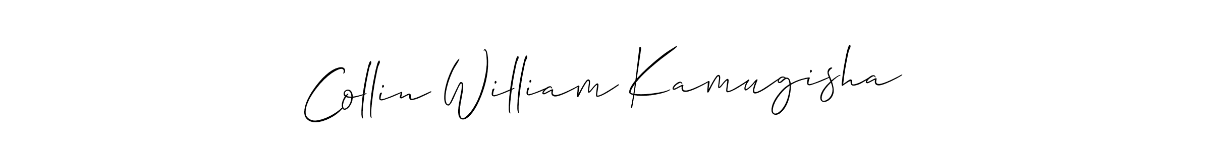 Check out images of Autograph of Collin William Kamugisha name. Actor Collin William Kamugisha Signature Style. Allison_Script is a professional sign style online. Collin William Kamugisha signature style 2 images and pictures png