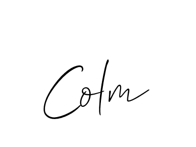 if you are searching for the best signature style for your name Colm. so please give up your signature search. here we have designed multiple signature styles  using Allison_Script. Colm signature style 2 images and pictures png