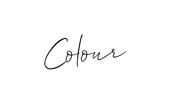 if you are searching for the best signature style for your name Colour. so please give up your signature search. here we have designed multiple signature styles  using Allison_Script. Colour signature style 2 images and pictures png