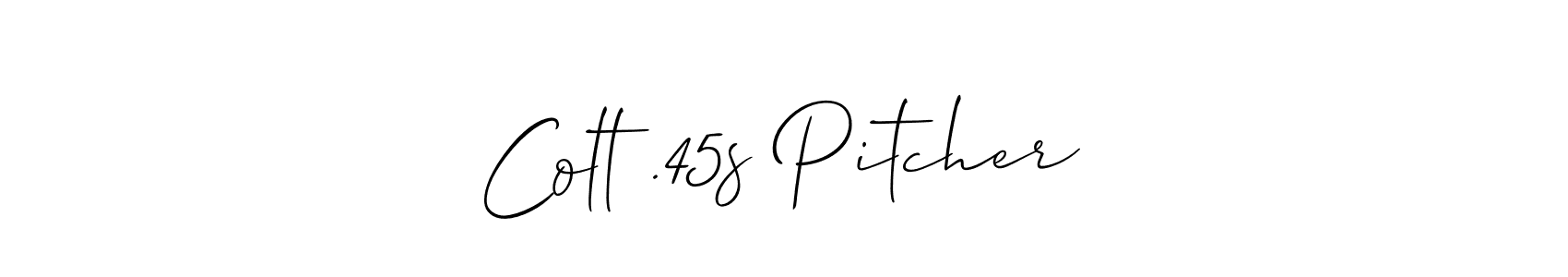 Best and Professional Signature Style for Colt .45s Pitcher. Allison_Script Best Signature Style Collection. Colt .45s Pitcher signature style 2 images and pictures png