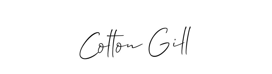 Use a signature maker to create a handwritten signature online. With this signature software, you can design (Allison_Script) your own signature for name Colton Gill. Colton Gill signature style 2 images and pictures png