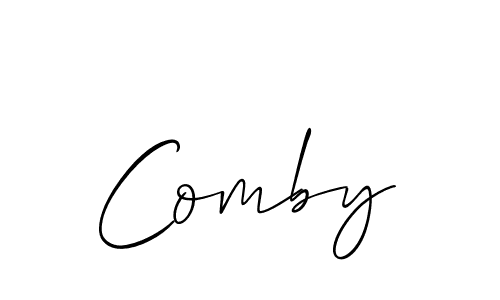 Once you've used our free online signature maker to create your best signature Allison_Script style, it's time to enjoy all of the benefits that Comby name signing documents. Comby signature style 2 images and pictures png