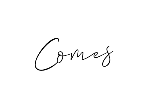 if you are searching for the best signature style for your name Comes. so please give up your signature search. here we have designed multiple signature styles  using Allison_Script. Comes signature style 2 images and pictures png