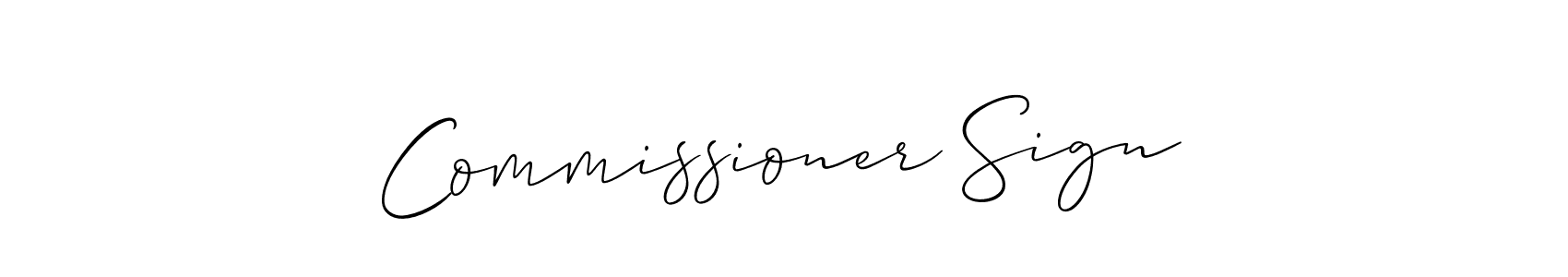 Similarly Allison_Script is the best handwritten signature design. Signature creator online .You can use it as an online autograph creator for name Commissioner Sign. Commissioner Sign signature style 2 images and pictures png
