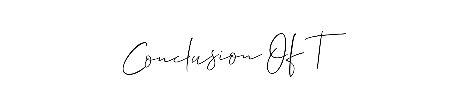See photos of Conclusion Of T official signature by Spectra . Check more albums & portfolios. Read reviews & check more about Allison_Script font. Conclusion Of T signature style 2 images and pictures png