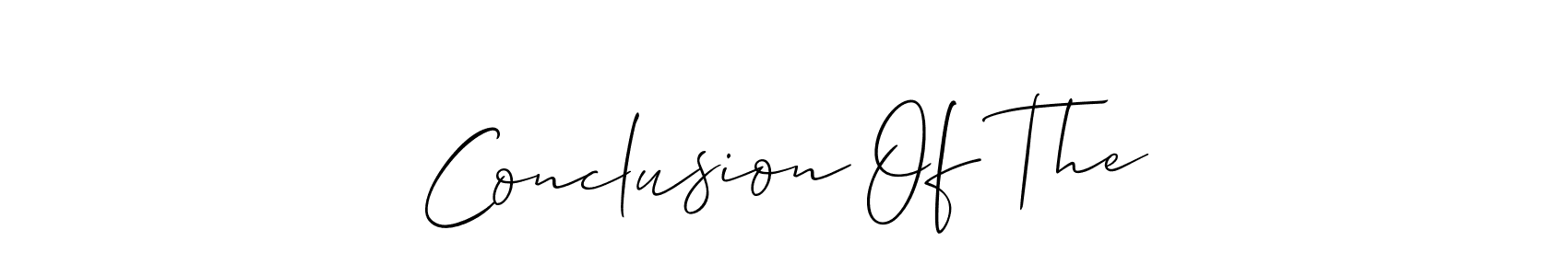Check out images of Autograph of Conclusion Of The name. Actor Conclusion Of The Signature Style. Allison_Script is a professional sign style online. Conclusion Of The signature style 2 images and pictures png