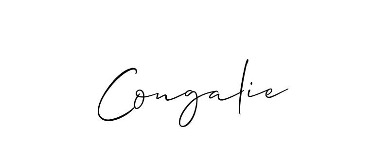 Here are the top 10 professional signature styles for the name Congalie. These are the best autograph styles you can use for your name. Congalie signature style 2 images and pictures png