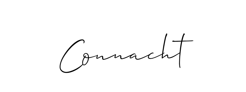 Also we have Connacht name is the best signature style. Create professional handwritten signature collection using Allison_Script autograph style. Connacht signature style 2 images and pictures png