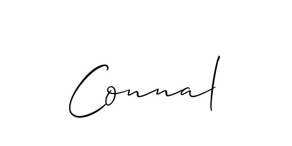 Also we have Connal name is the best signature style. Create professional handwritten signature collection using Allison_Script autograph style. Connal signature style 2 images and pictures png