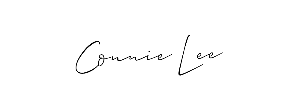 Similarly Allison_Script is the best handwritten signature design. Signature creator online .You can use it as an online autograph creator for name Connie Lee. Connie Lee signature style 2 images and pictures png