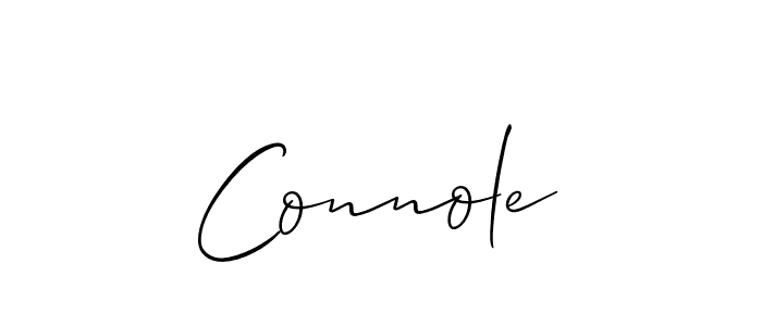 Best and Professional Signature Style for Connole. Allison_Script Best Signature Style Collection. Connole signature style 2 images and pictures png