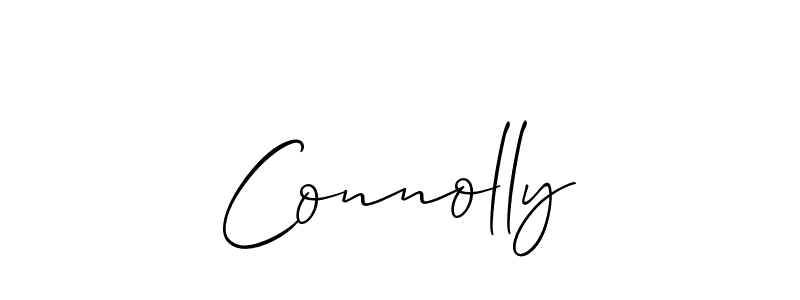 Connolly stylish signature style. Best Handwritten Sign (Allison_Script) for my name. Handwritten Signature Collection Ideas for my name Connolly. Connolly signature style 2 images and pictures png