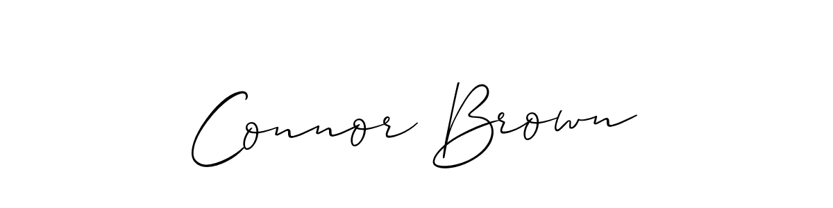 Create a beautiful signature design for name Connor Brown. With this signature (Allison_Script) fonts, you can make a handwritten signature for free. Connor Brown signature style 2 images and pictures png