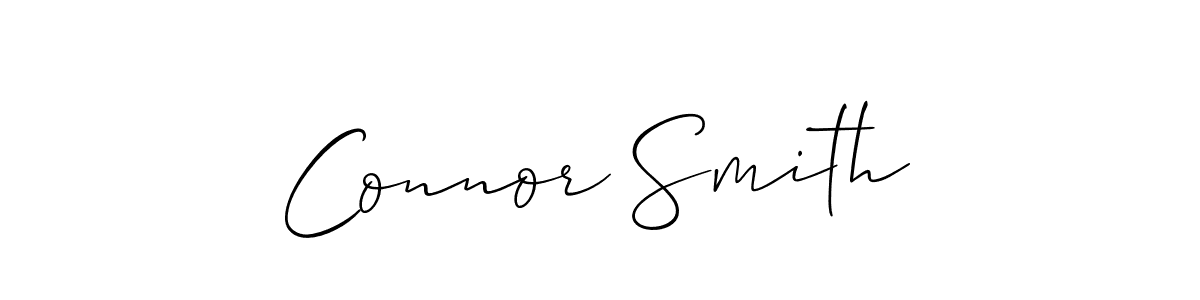 How to make Connor Smith name signature. Use Allison_Script style for creating short signs online. This is the latest handwritten sign. Connor Smith signature style 2 images and pictures png