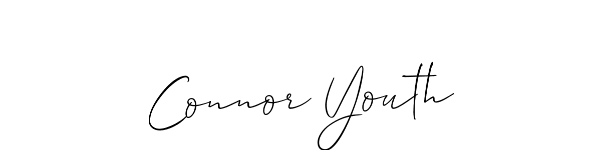 Best and Professional Signature Style for Connor Youth. Allison_Script Best Signature Style Collection. Connor Youth signature style 2 images and pictures png