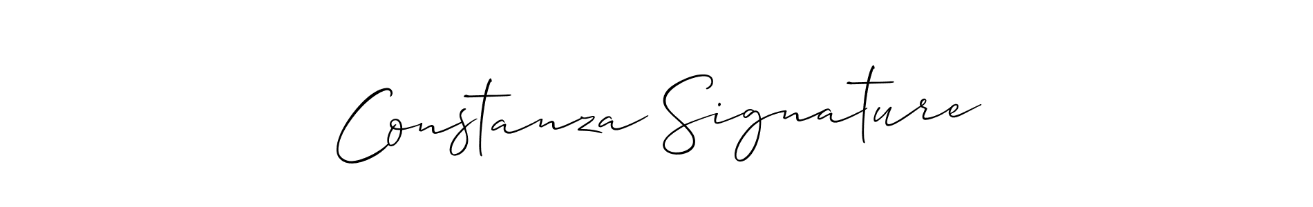 Allison_Script is a professional signature style that is perfect for those who want to add a touch of class to their signature. It is also a great choice for those who want to make their signature more unique. Get Constanza Signature name to fancy signature for free. Constanza Signature signature style 2 images and pictures png