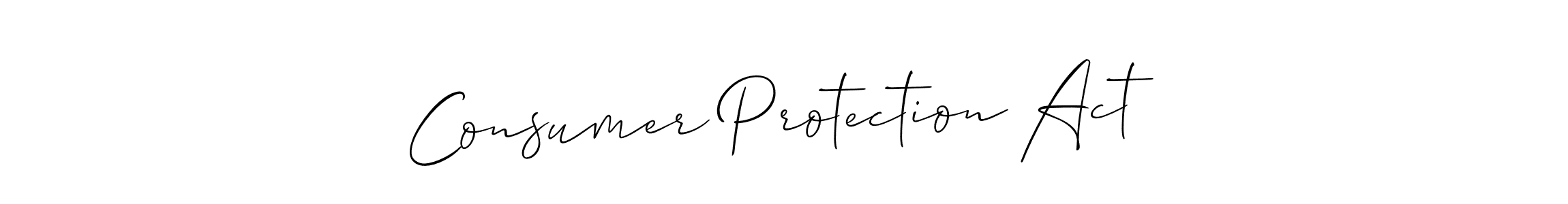 Once you've used our free online signature maker to create your best signature Allison_Script style, it's time to enjoy all of the benefits that Consumer Protection Act name signing documents. Consumer Protection Act signature style 2 images and pictures png