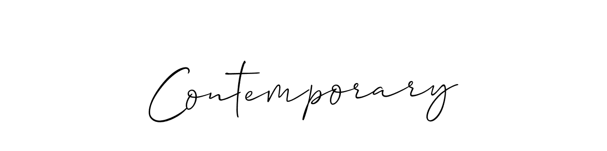 if you are searching for the best signature style for your name Contemporary. so please give up your signature search. here we have designed multiple signature styles  using Allison_Script. Contemporary signature style 2 images and pictures png