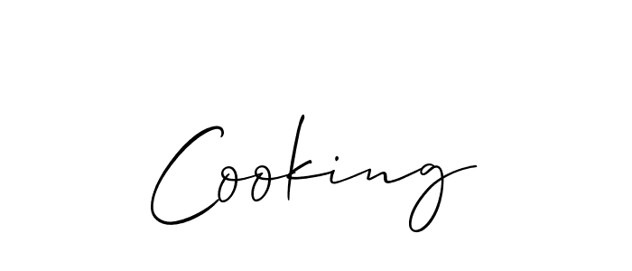 Best and Professional Signature Style for Cooking. Allison_Script Best Signature Style Collection. Cooking signature style 2 images and pictures png