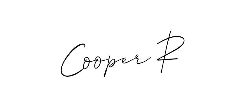 Here are the top 10 professional signature styles for the name Cooper R. These are the best autograph styles you can use for your name. Cooper R signature style 2 images and pictures png